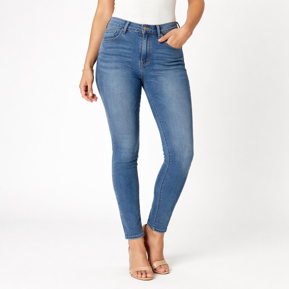 pistola Denim - Pistola Skinny Fit Jeans Women's Size 33 Medium Wash Stretch Denim